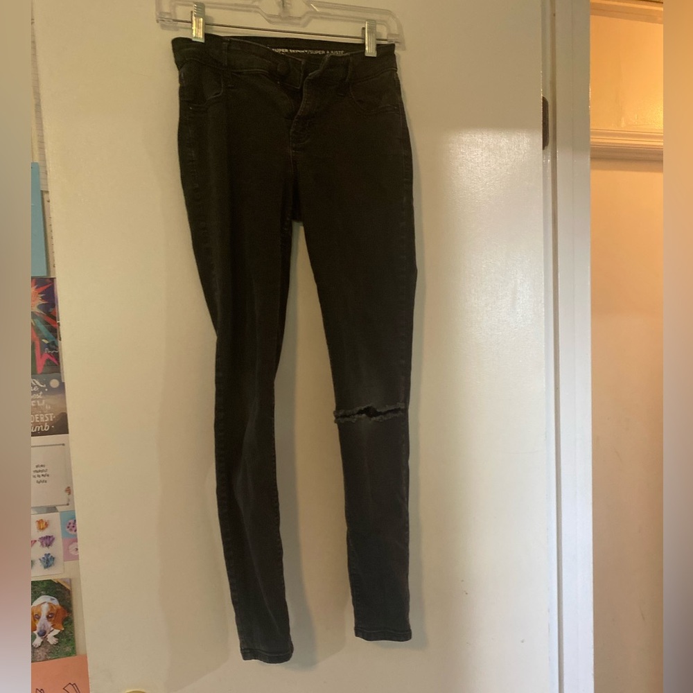 Old navy black skinny jeans